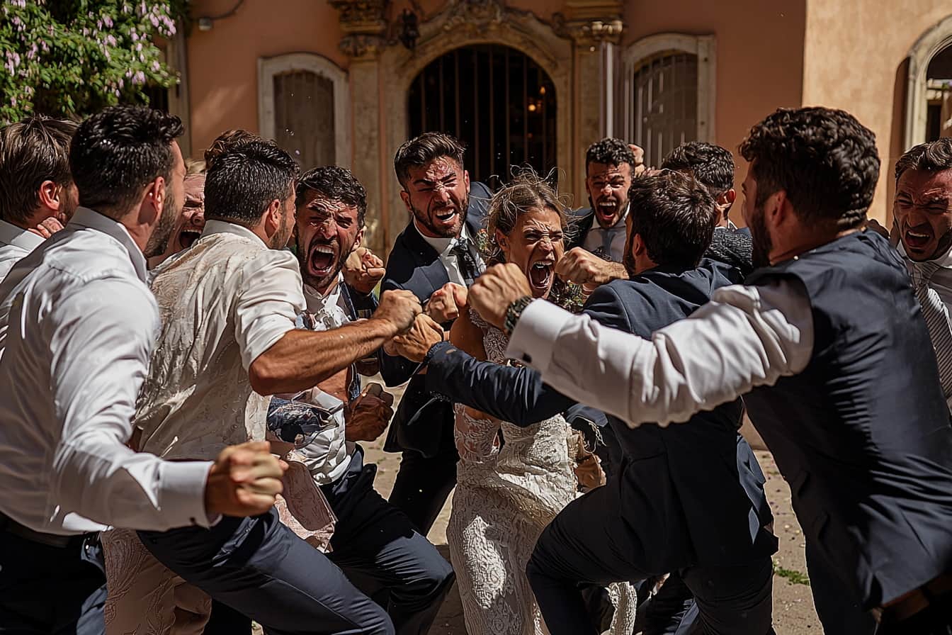 La suocera colpisce ancora…matrimonio con rissa