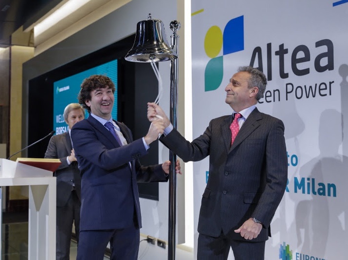 Altea Green Power passa da Euronext Growth Milan a Euronext STAR Milan