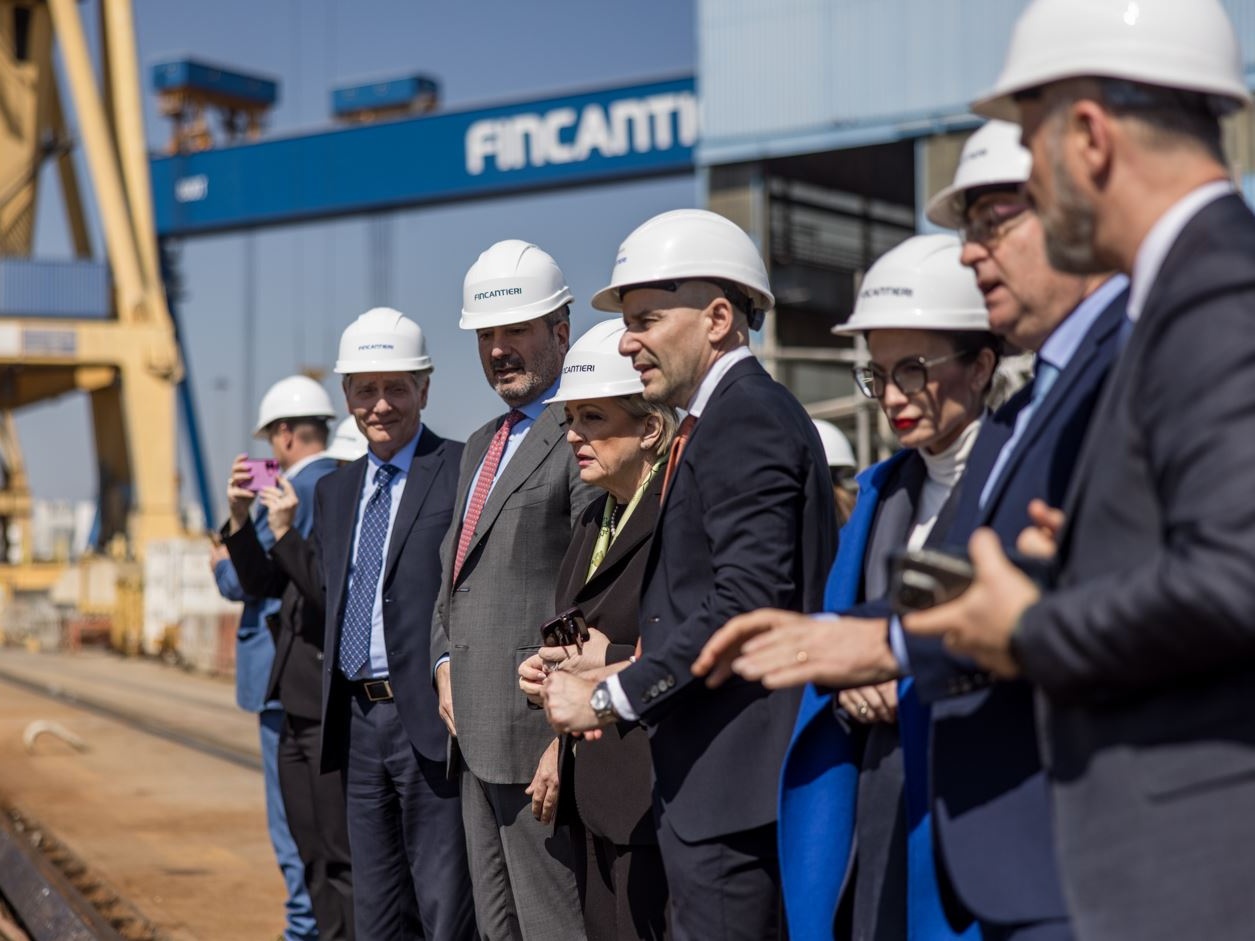 Fincantieri apre le porte del cantiere di Marghera