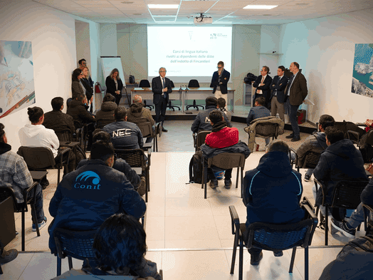 Fondazione Fincantieri: primi attestati dei corsi di italiano per lavoratori stranieri di Monfalcone