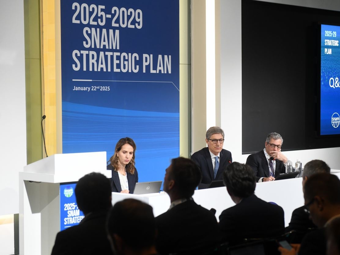 Snam, Piano Strategico da 12,4 miliardi al 2029: focus su sicurezza energetica e transizione verso Net Zero