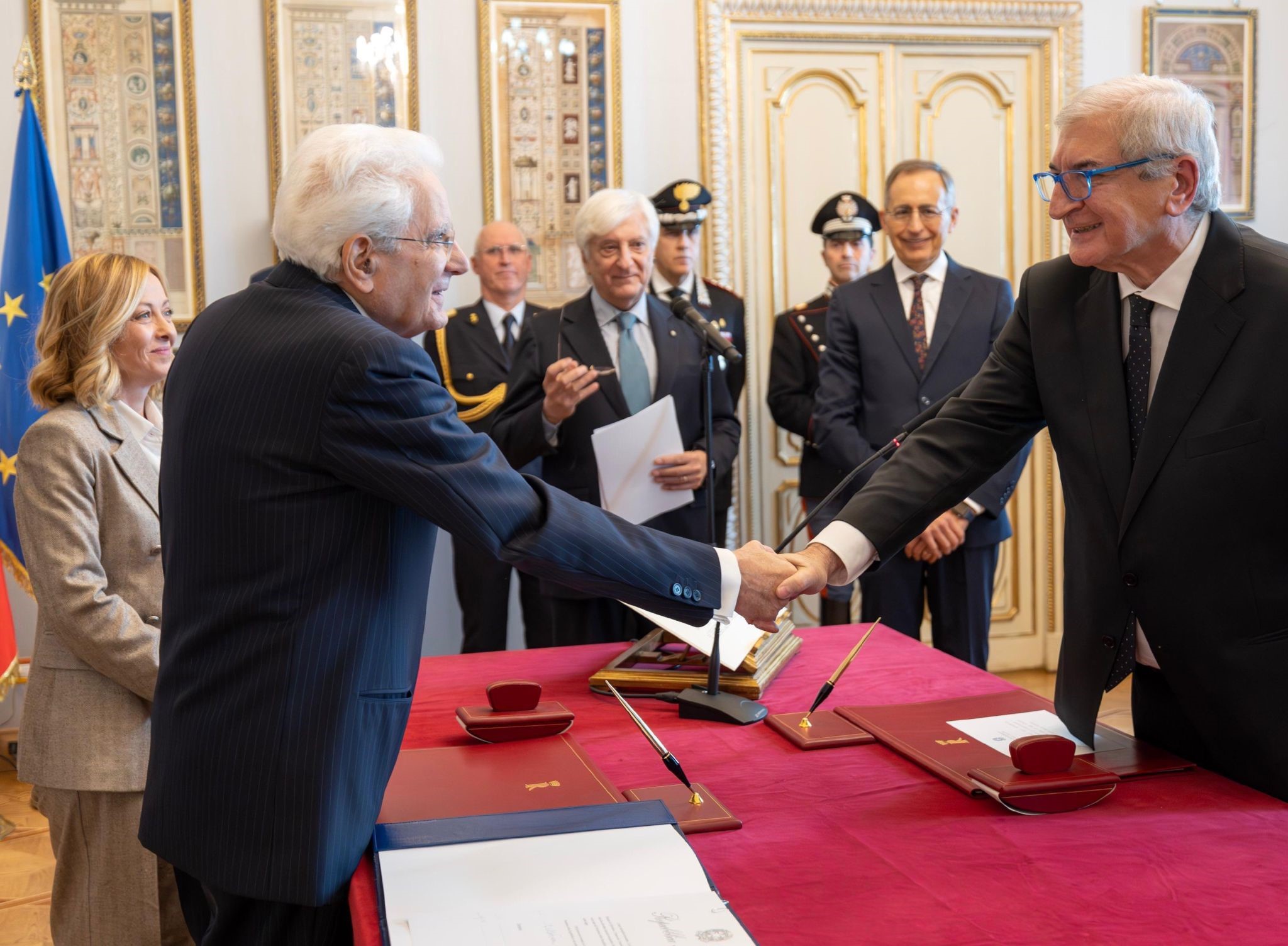 Le congratulazioni del Presidente Meloni al Ministro Foti
