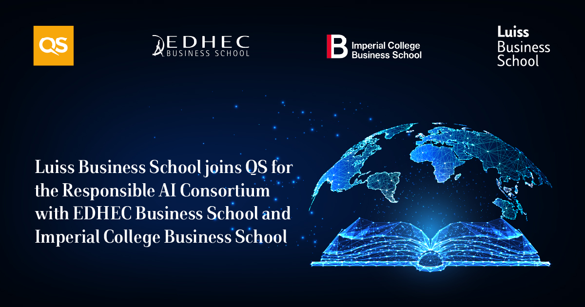 QS lancia il Responsible AI Consortium, un punto di riferimento  in collaborazione con le principali business school mondiali
