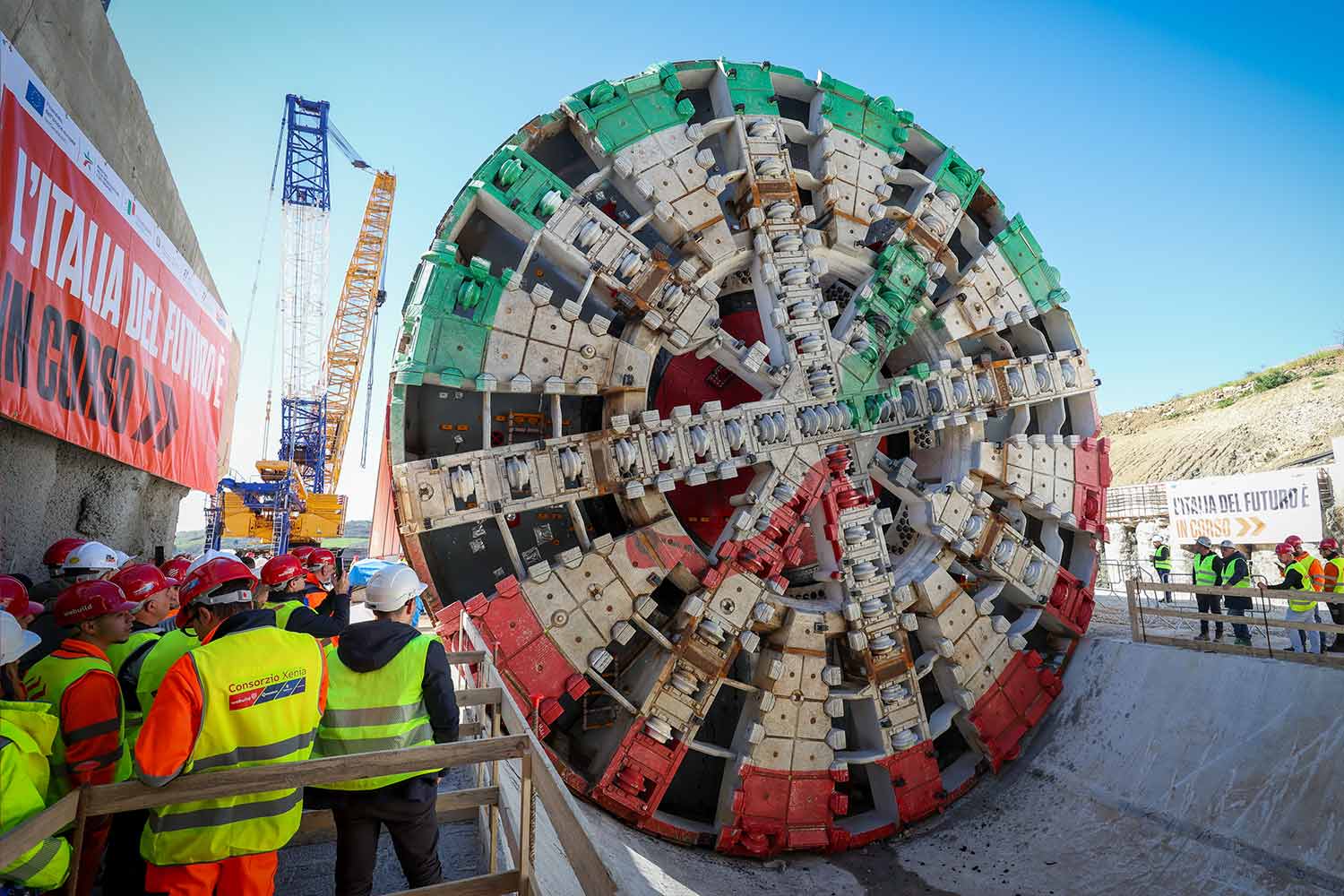 Gruppo FS: AV/AC Salerno-Reggio Calabria, parte la prima talpa