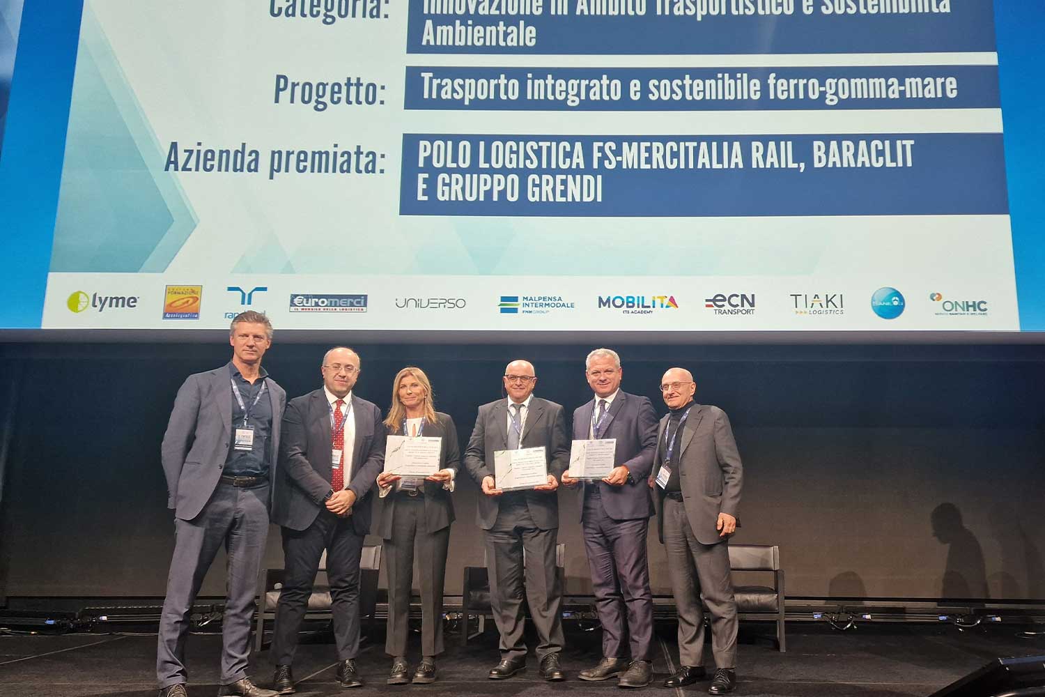 Il Polo Logistica di FS vince il premio Logistico dell'Anno