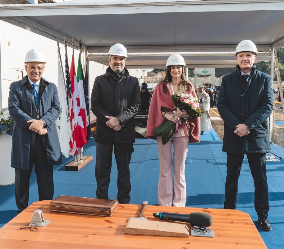 Fincantieri: varata ad Ancona “Four Seasons I”