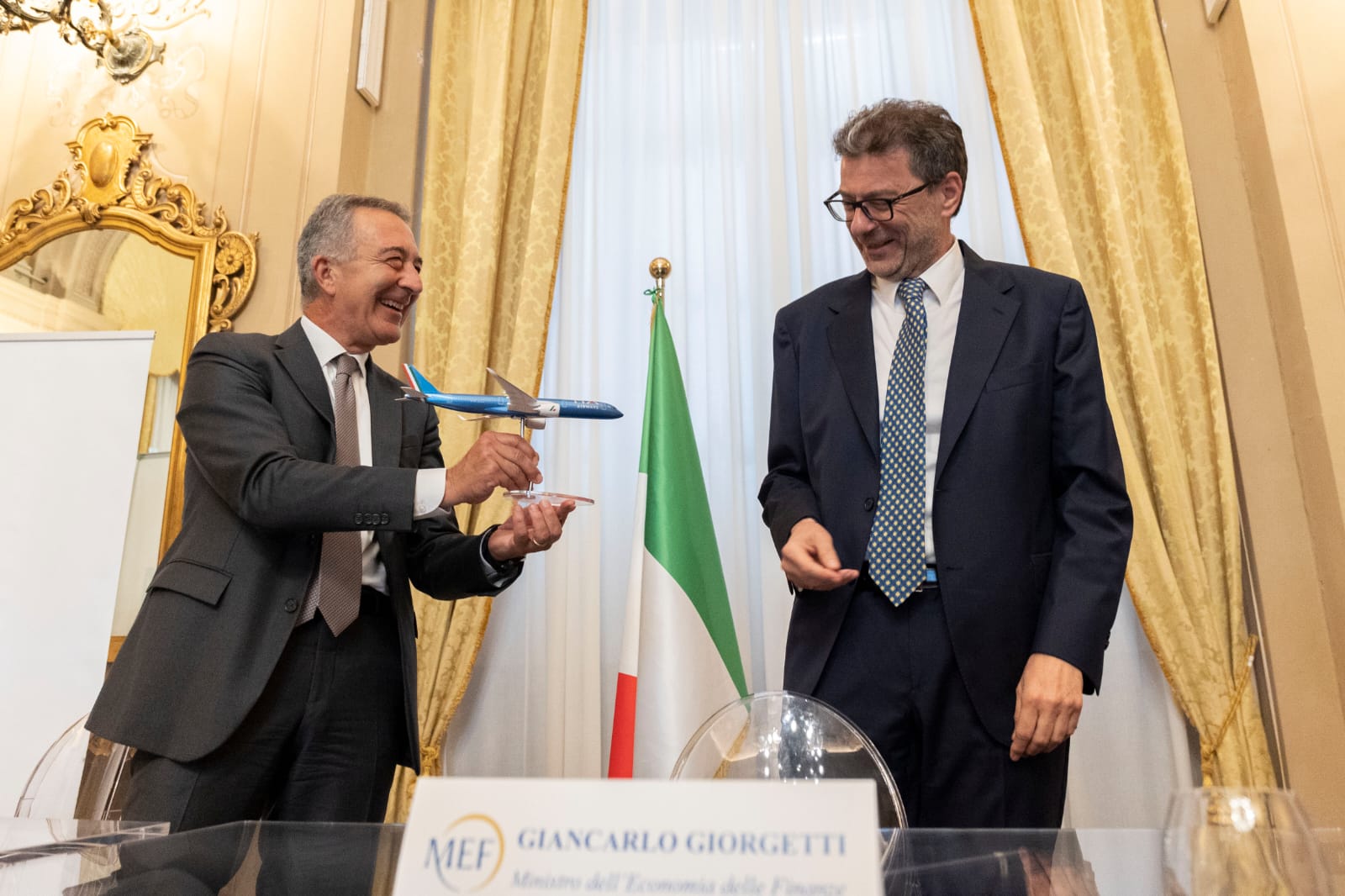 Ita, Giorgetti: soddisfatti, vediamo traguardo