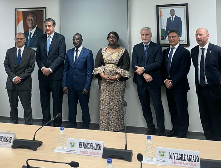 Piano Mattei: delegazione Leonardo in Costa d’Avorio