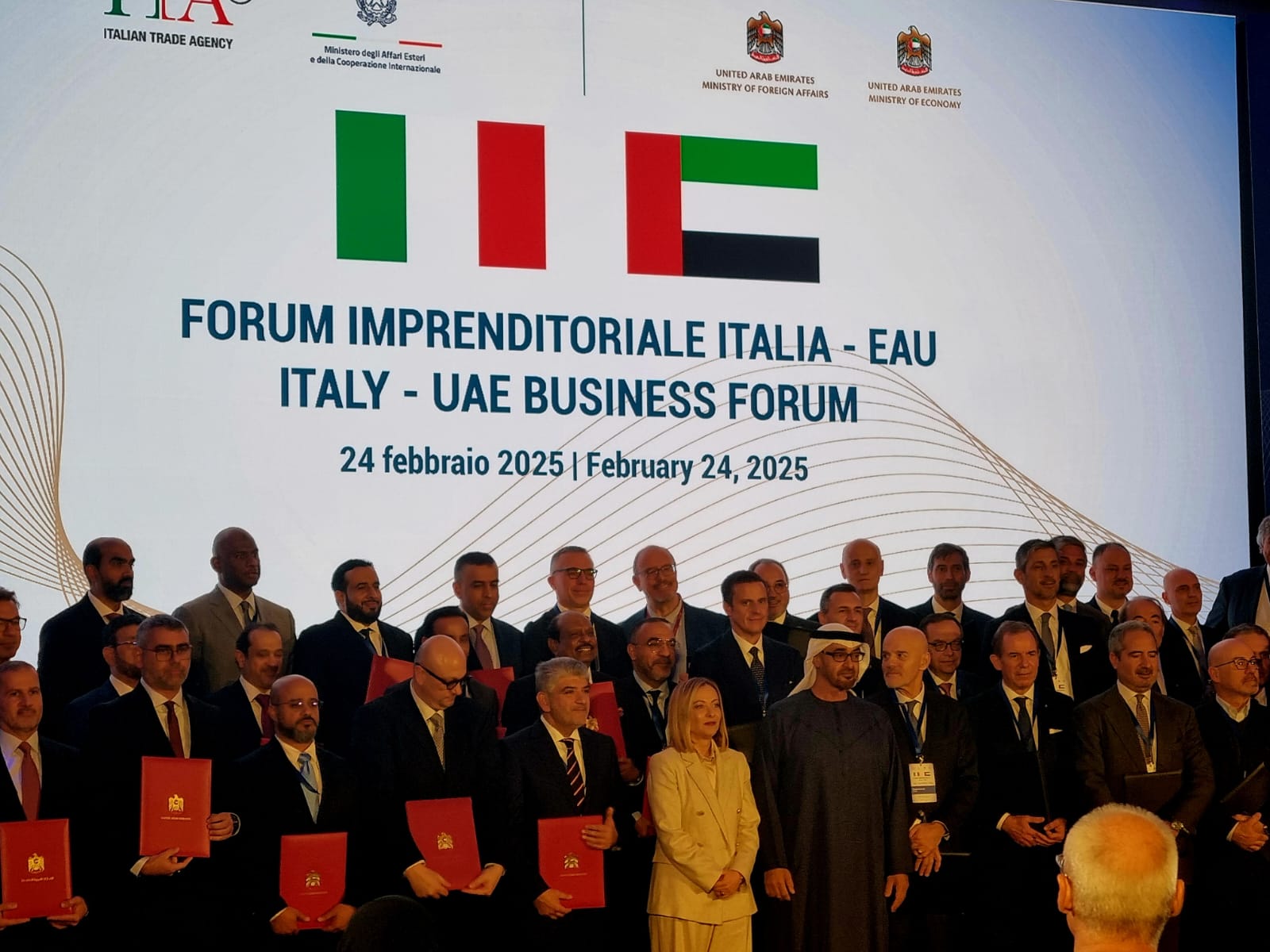 Italia-Emirati: firmato accordo di partnership Unioncamere e AIM Global Foundation