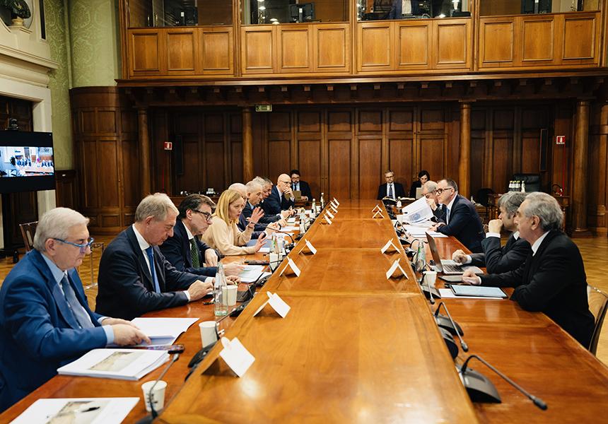 Dazi, il Presidente Meloni incontra le rappresentanze imprenditoriali