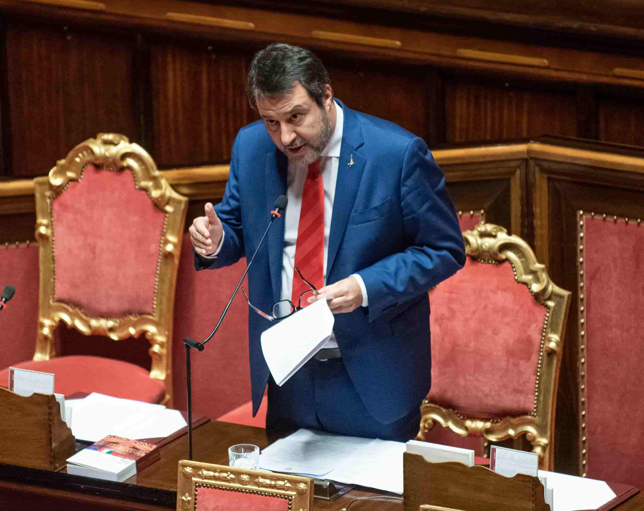 Il ministro Salvini ha esposto la situazione sui trasporti alla Camera dei Deputati
