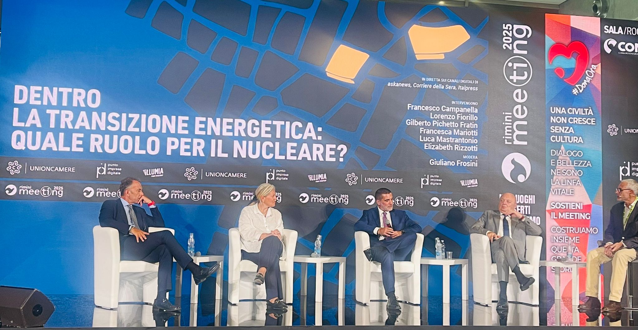 Pichetto: Il futuro è un mix di nucleare e rinnovabili