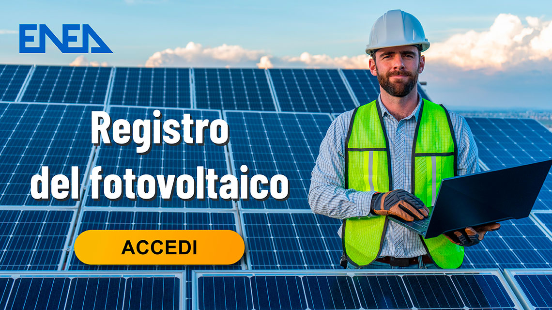 Energia: al via registro dei moduli fotovoltaici istituito da ENEA