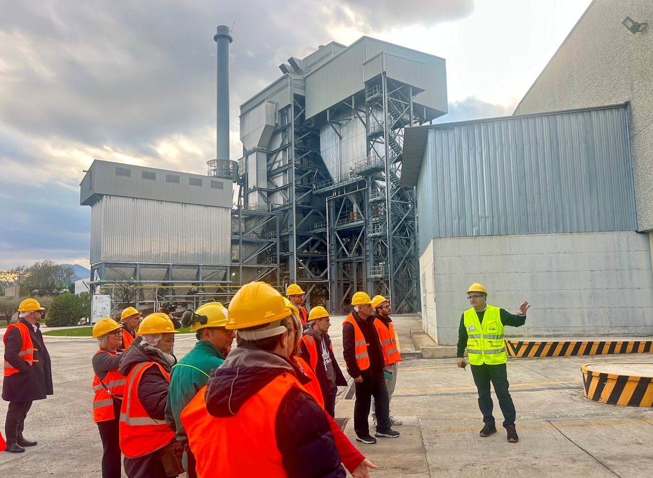 Visite guidate al termovalorizzatore di Pozzilli. Seconda tappa della campagna di Assoambiente