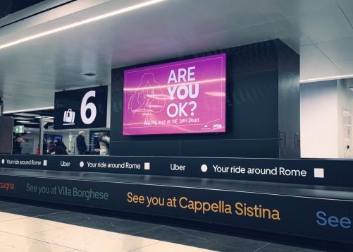 “Are You Ok?”: aeroporto “Leonardo da Vinci” primo aeroporto Punto Viola
