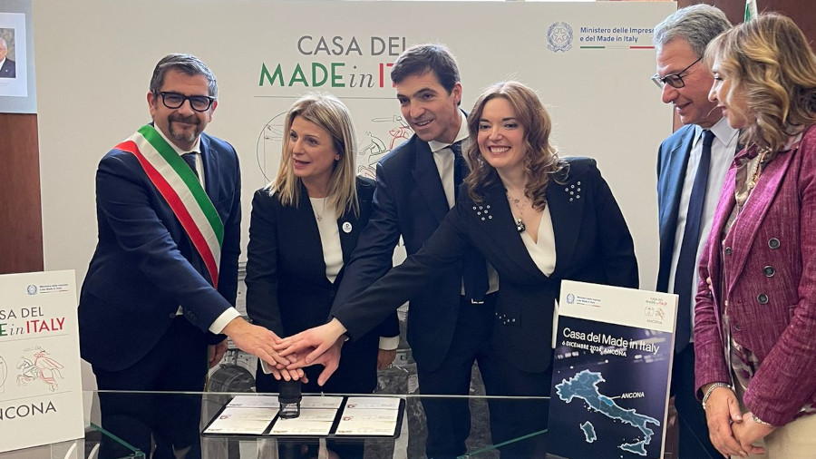Mimit, Bergamotto inaugura ad Ancona la Casa del Made in Italy