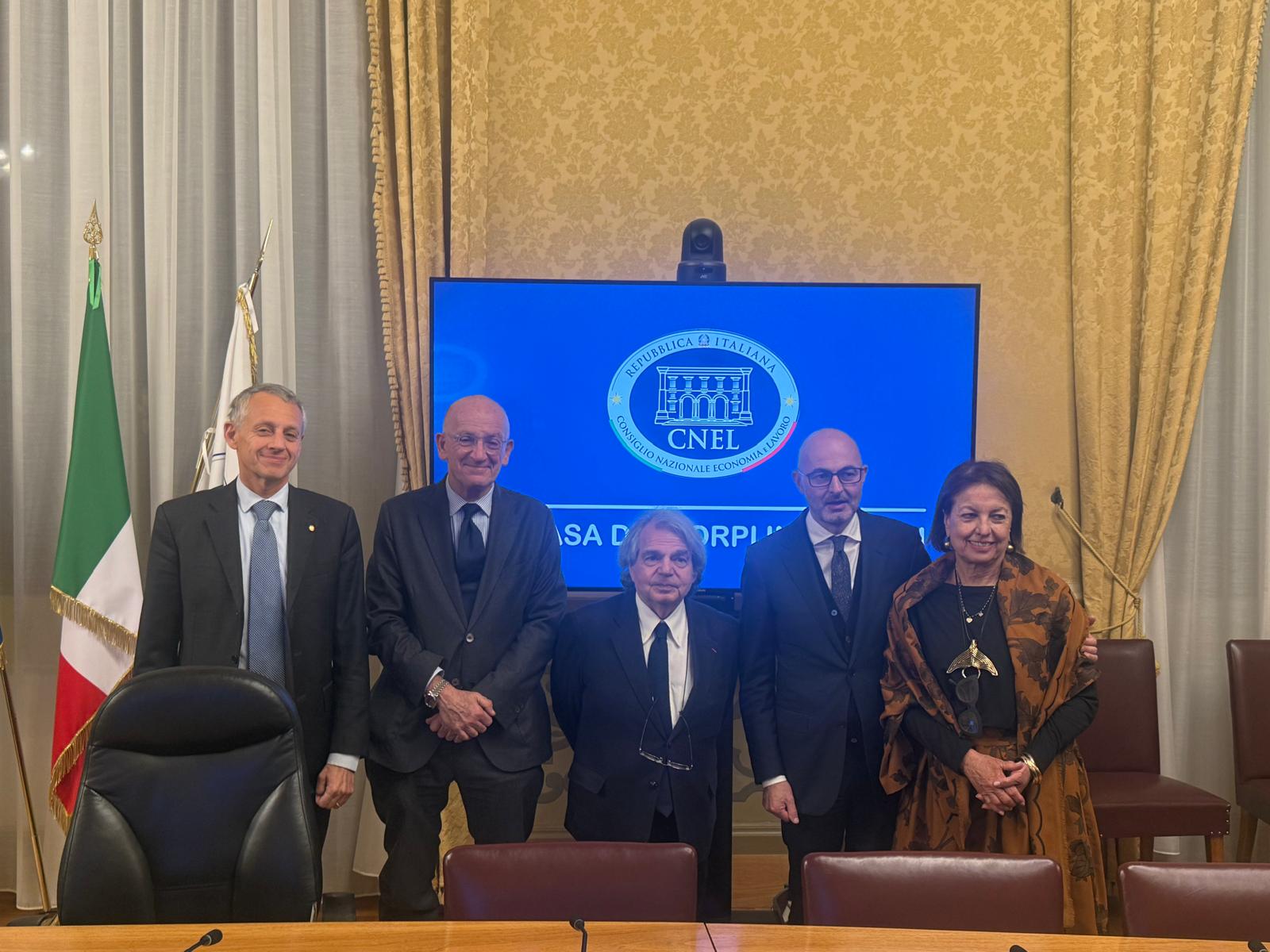 Sicurezza lavoro, presentato al Cnel libro di Pinelli-Berardi
