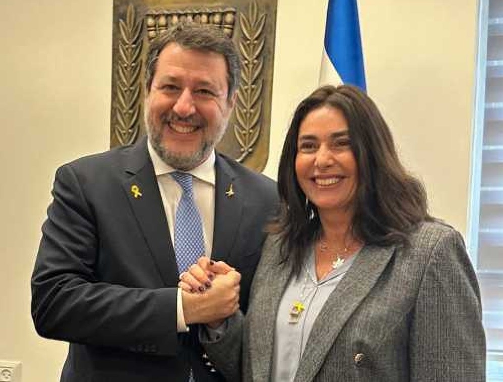 Israele, bilaterale tra il Ministro Salvini e l'omologa ai trasporti