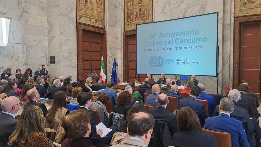 MIMIT celebra il ventesimo anniversario dell'introduzione del Codice del Consumo