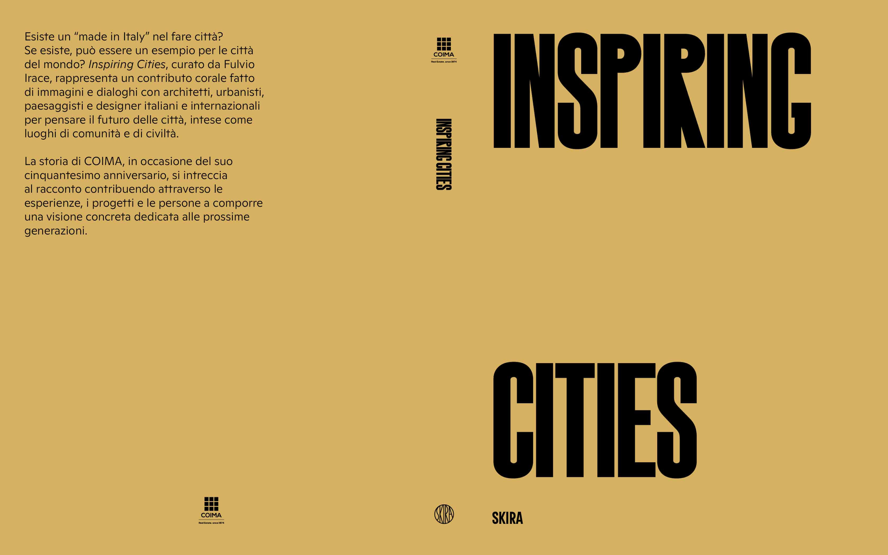 COIMA: Presentazione del libro Inspiring Cities il 4 dicembre 2024
