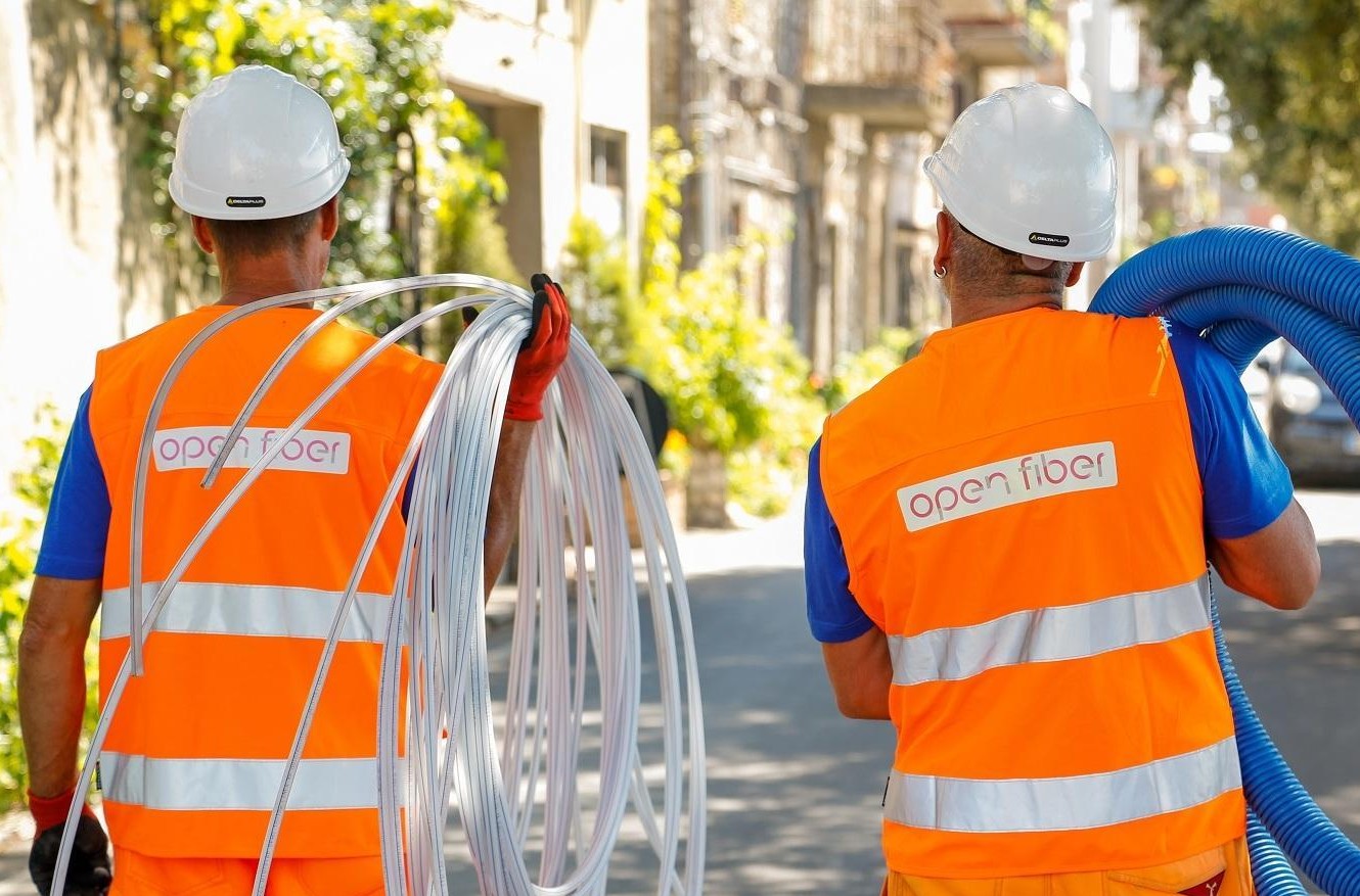Open Fiber, a Misilmeri i cantieri del Piano Italia a 1 Giga