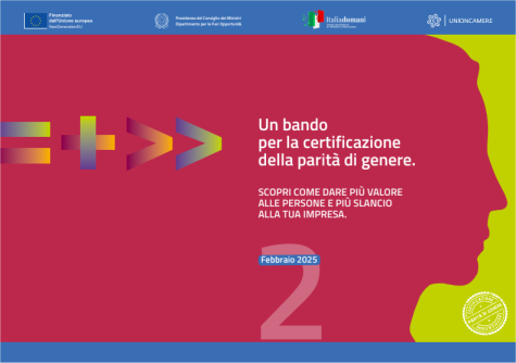 Certificazione parità di genere: al via il secondo avviso pubblico destinato a Pmi e professionisti