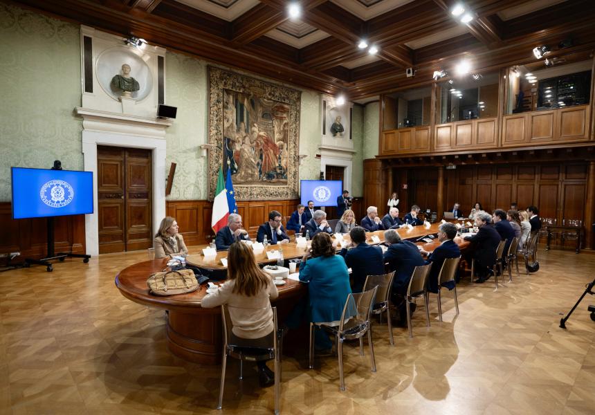 Il Presidente Meloni incontra l'Associazione nazionale magistrati