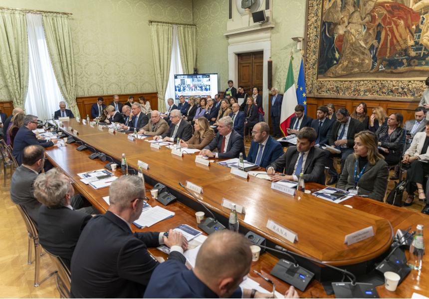 PNRR, Cabina di regia per la relazione sullo stato di attuazione del Piano a Palazzo Chigi