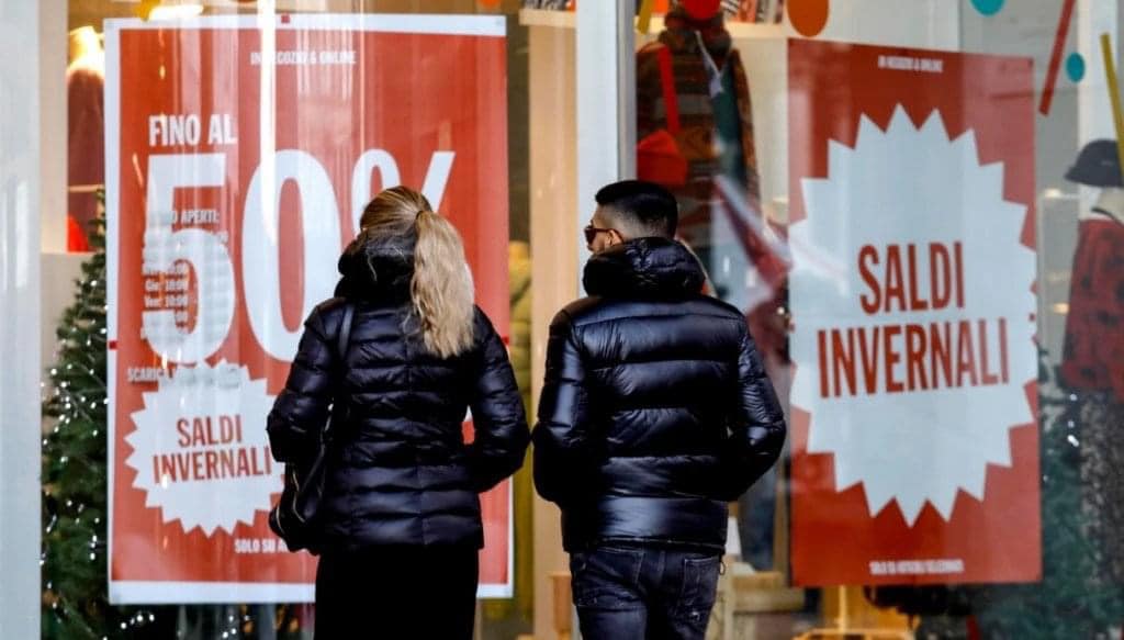 Saldi invernali 2025, le tabelle d’inizio