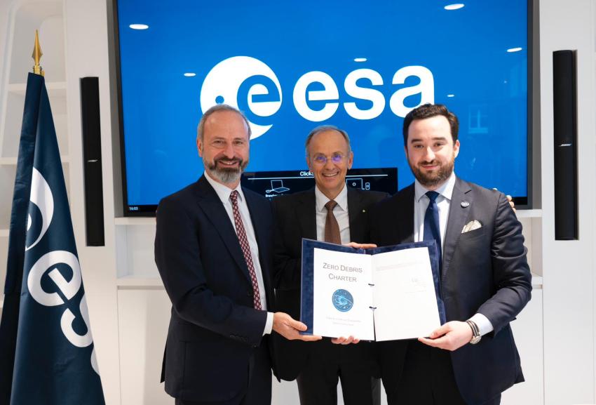 Avio firma la Zero Debris Charter dell'ESA